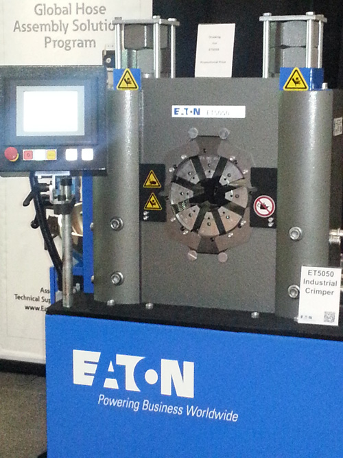 New hydraulic hose crimper designs simplify crimping operations Hose