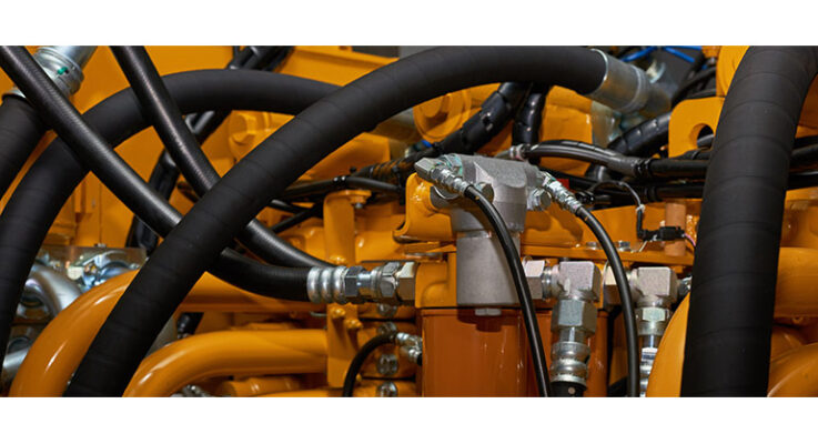 Hydraulic hose routing considerations