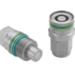 Stauff QRC-FG flat-face hydraulic quick release couplings