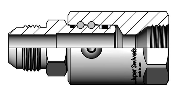 What are the advantages of hydraulic swivel joints?