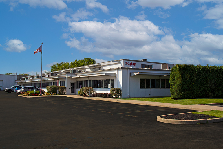 Caplugs consolidated operations into Buffalo, pictured here, and Finland.